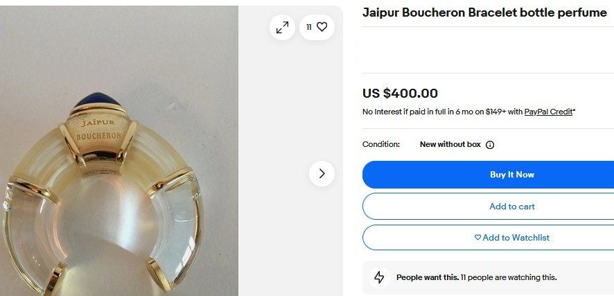 Boucheron Parfum & Eau de Toilette: Jaipur Boucheron EdP – Gebraucht aus Collonges von arashee 4