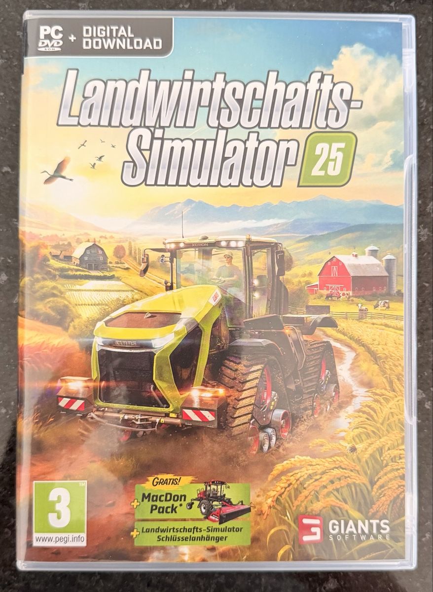 PCs: Landwirtschafts-Simulator 25 PC DVD-ROM – Neu (gemäss Beschreibung) aus Muri AG von GIRO777