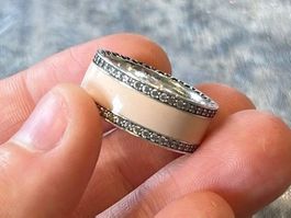 Pandora Ring Gr. 56 💍 925er Silber Zirkonia 💛 Top Zustand!