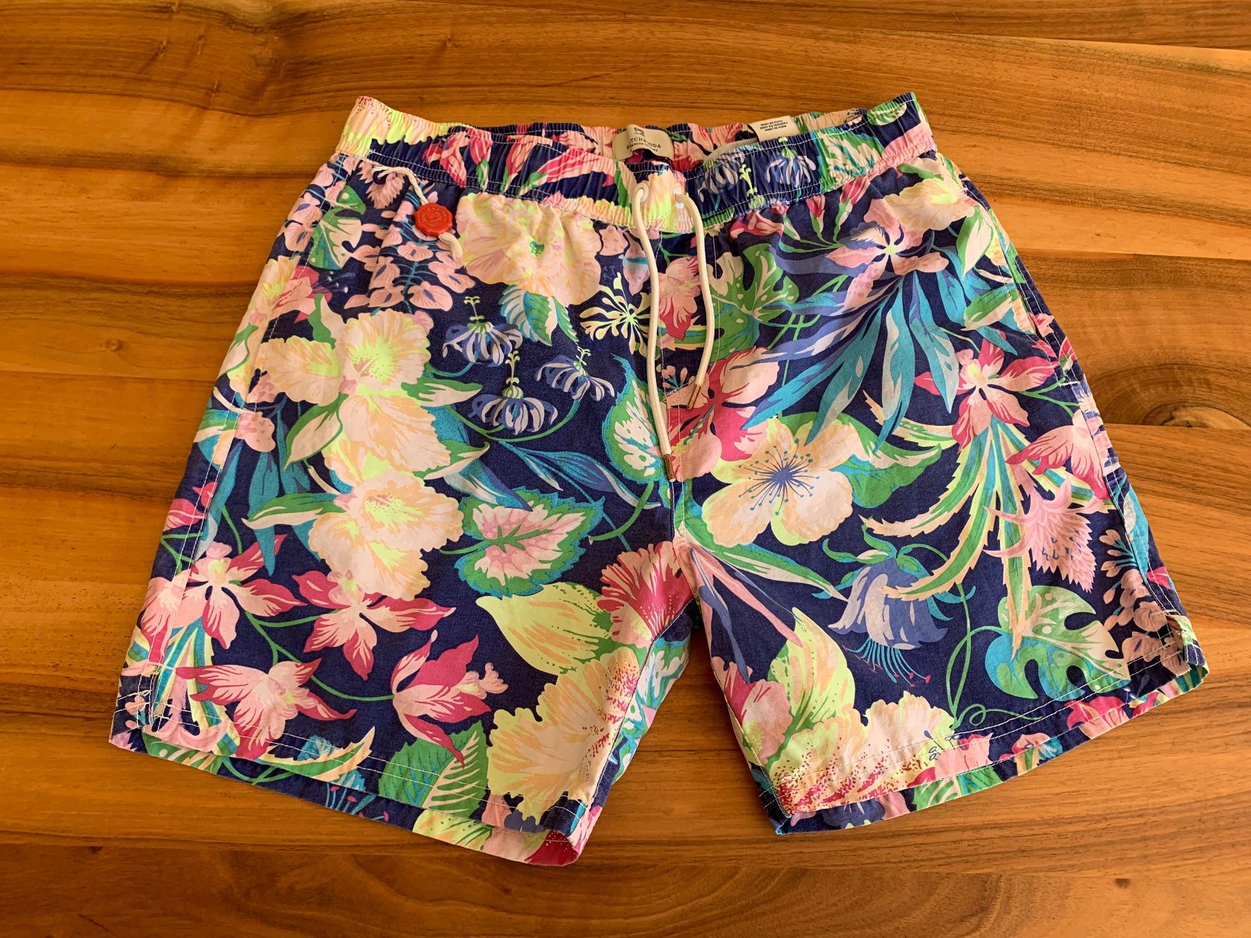 Maison Scotch Costumi da bagno: SCOTCH & SODA Badehose kunterbunt Gr. S – Usato da Meiringen venduto da Jackwashere