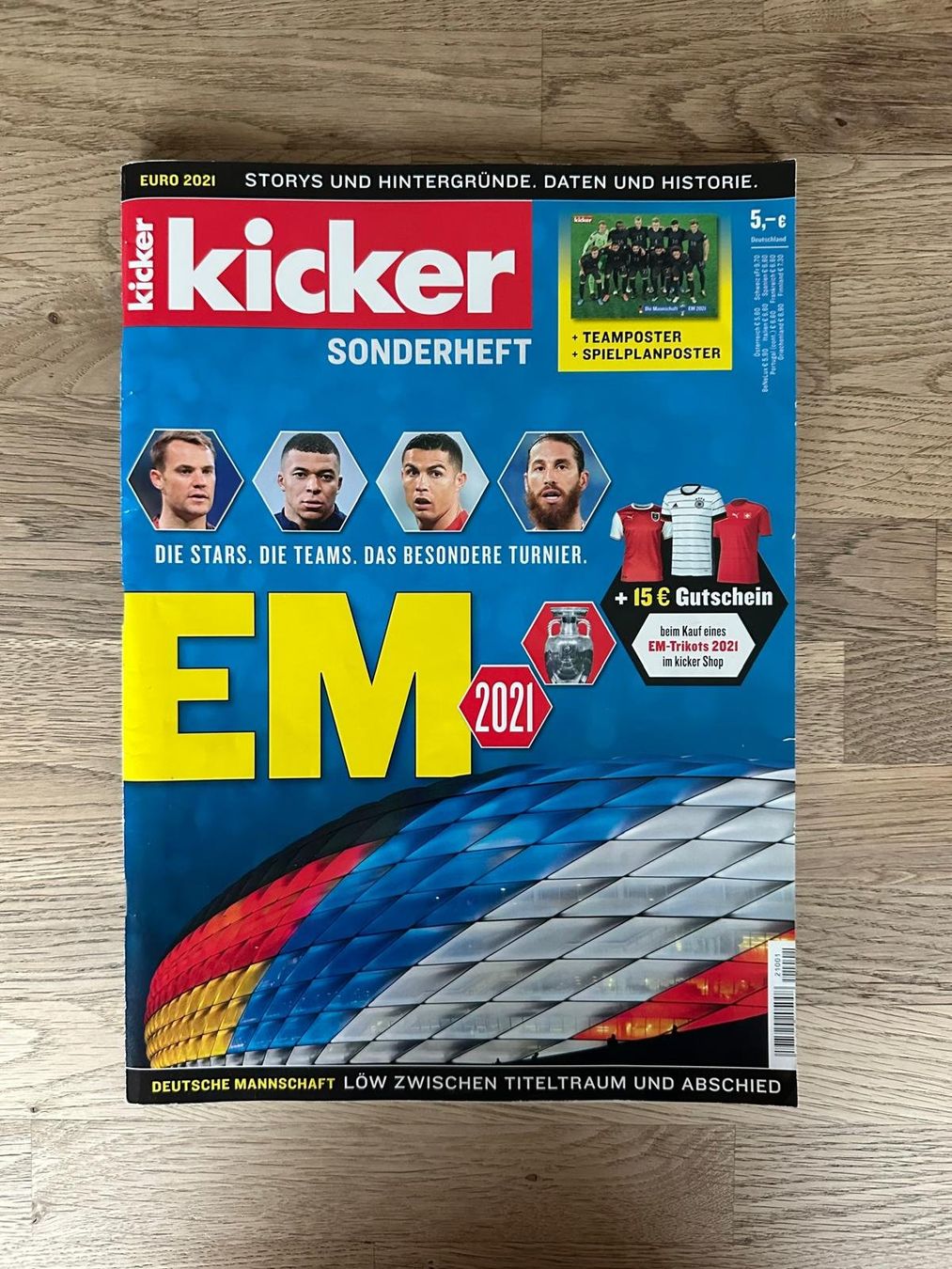 Riviste & Magazine: Kicker EM 2021 Sonderheft – Usato da Rorschach venduto da harry-the-great