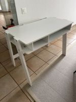 Kinderschreibtisch weiss mit Fächern