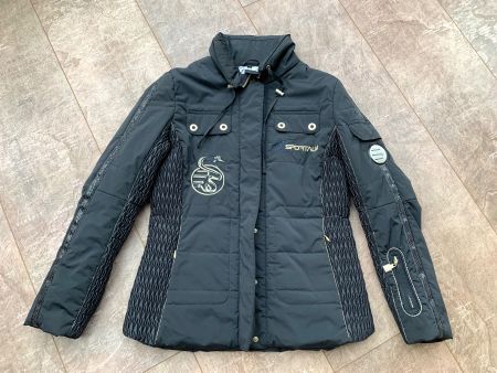 SPORTALM Kitzbühel Luxus dunkelblau Skijacke Gr. 40