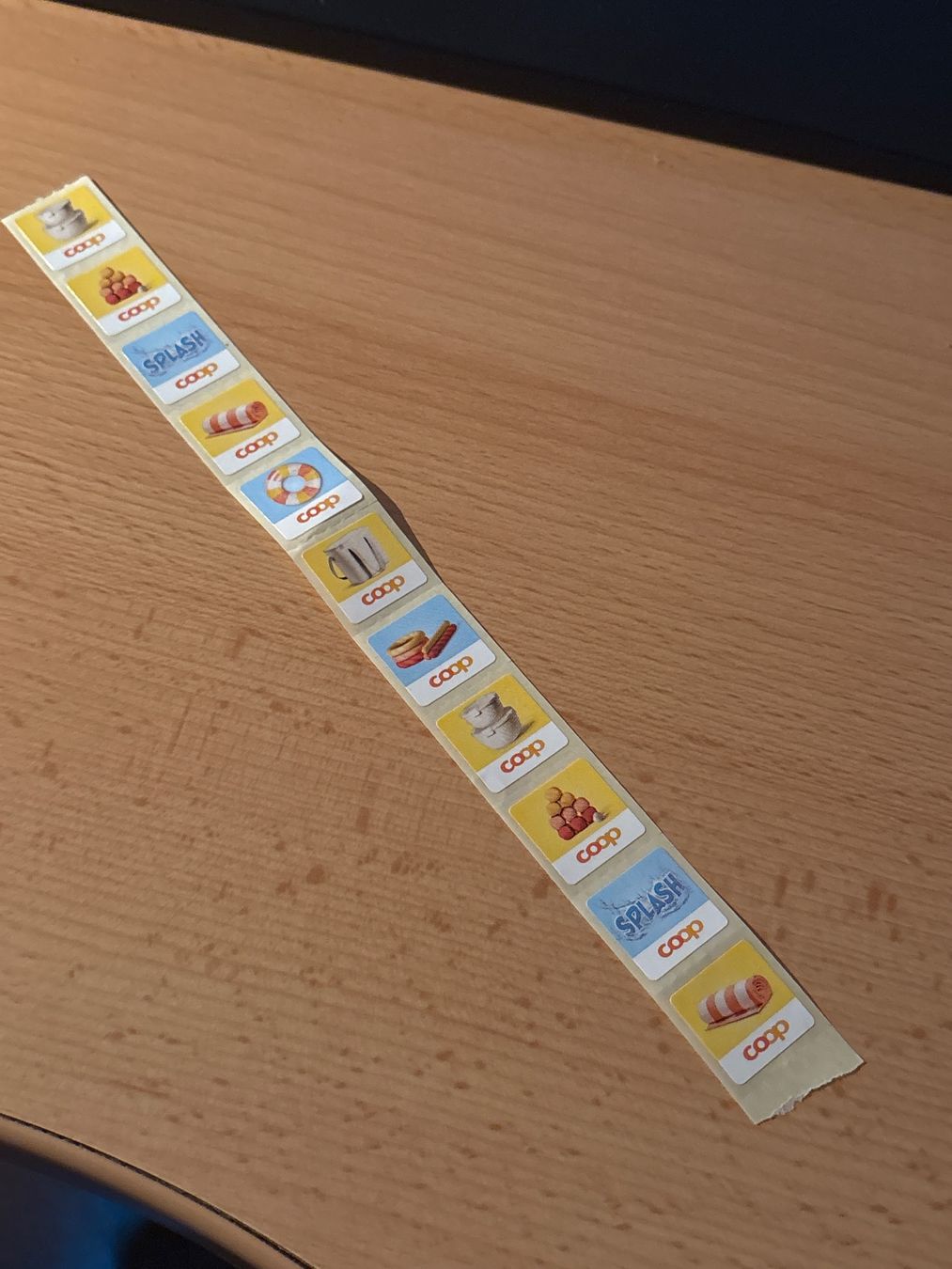 Coop Timbres & points: 11 Märkli Coop Splash – Neuf avec emballage d'origine à Montlingen par RL03
