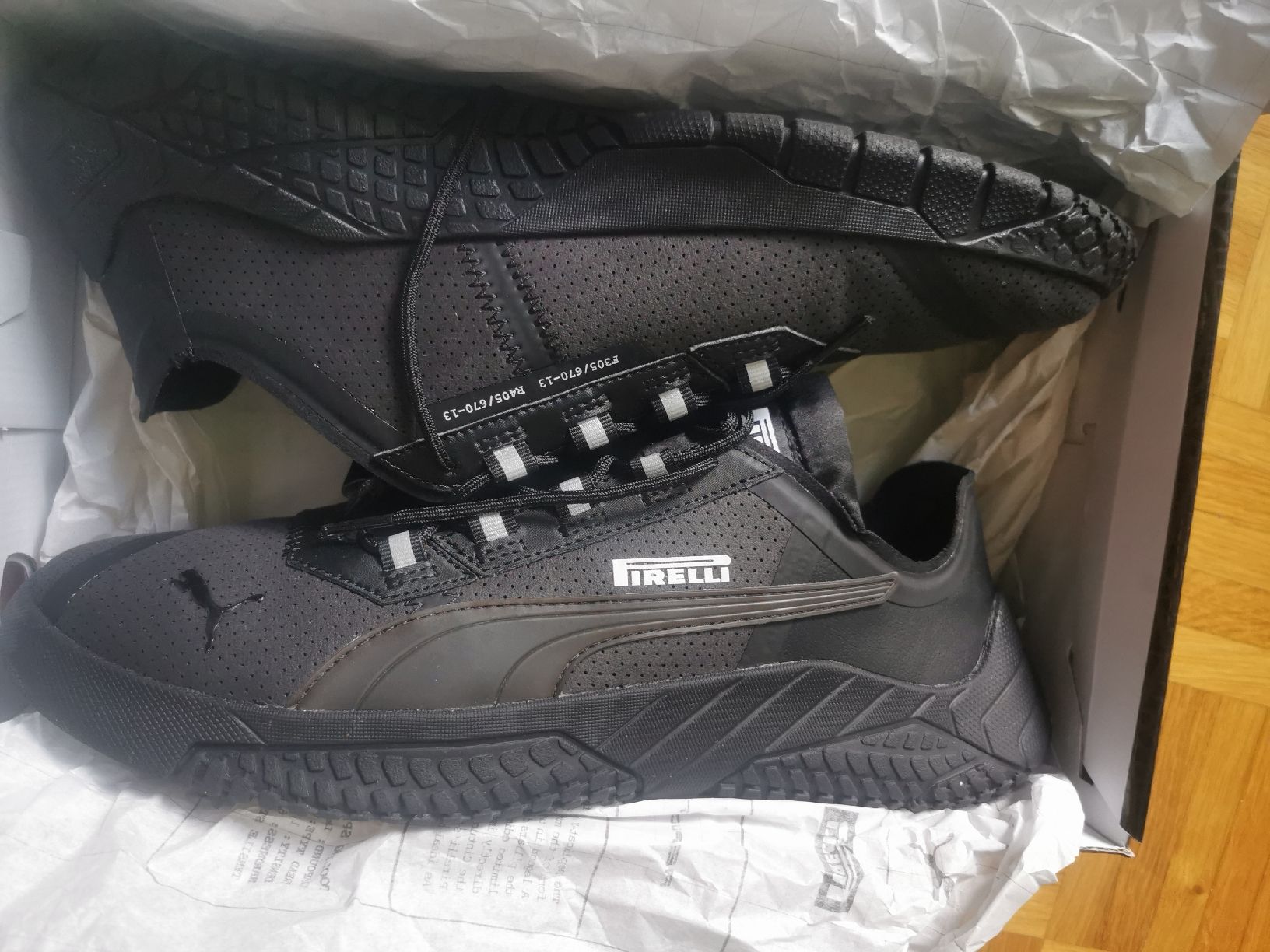 Puma Herrenschuhe: Puma Replicat X Pirelli Schuhe Schwarz Gr. 45 – Neu (gemäss Beschreibung) aus Bern von ged_ffx9 5
