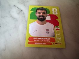 Panini FIFA Fussball WM 2026 Sticker Omid Noorafkan IRN 14