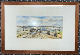 Landschafts- Szene von Roger Kathy     (ID M292)