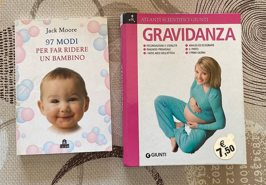 Libri: Libro sulla gravidanza + 97 modi per far ridere un bambino – Usato da Castel San Pietro venduto da sab_lj2d