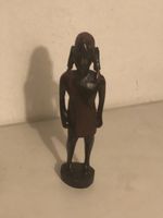Holzfigur, Handgeschnitzt, Afrikanische Frau, Rarität!
