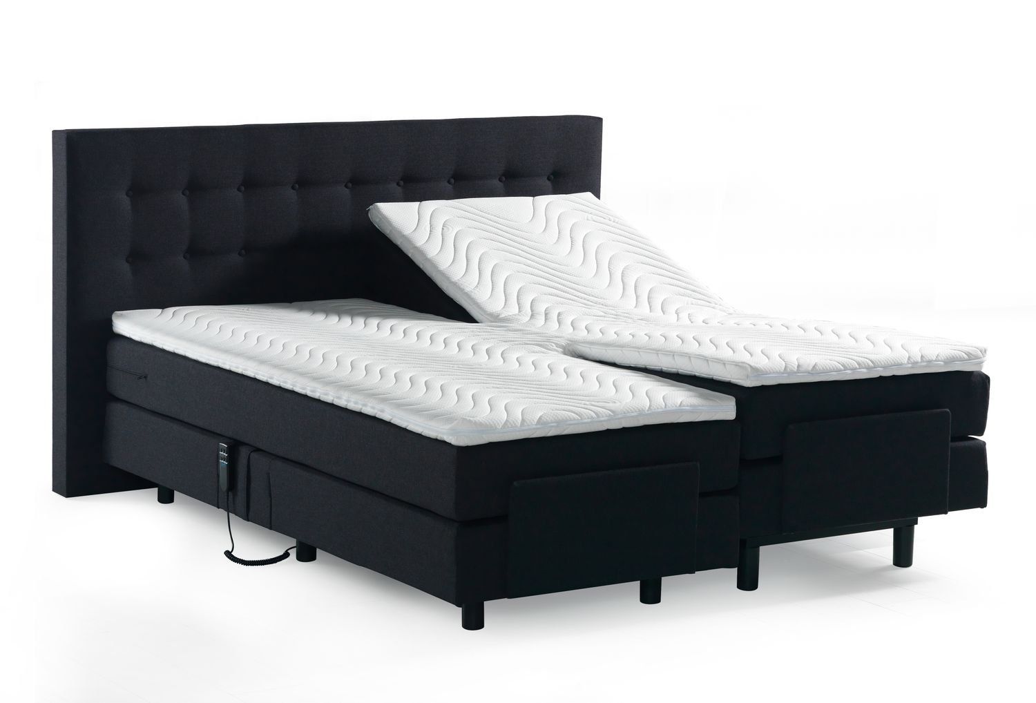 Letti: Boxspringbett GLOAM Elektromotor anthrazit - Gratis Versand – Nuovo e nell'imballaggio originale da Kleinwangen venduto da Maluwa_GmbH 2