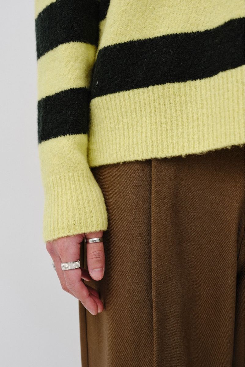 Maglioni & Felpe: WON HUNDRED RYDER STRIPE - STRICKPULLOVER Orginalpreis 275.- – Nuovo e nell'imballaggio originale da Zürich venduto da luxuryoutlet1 5