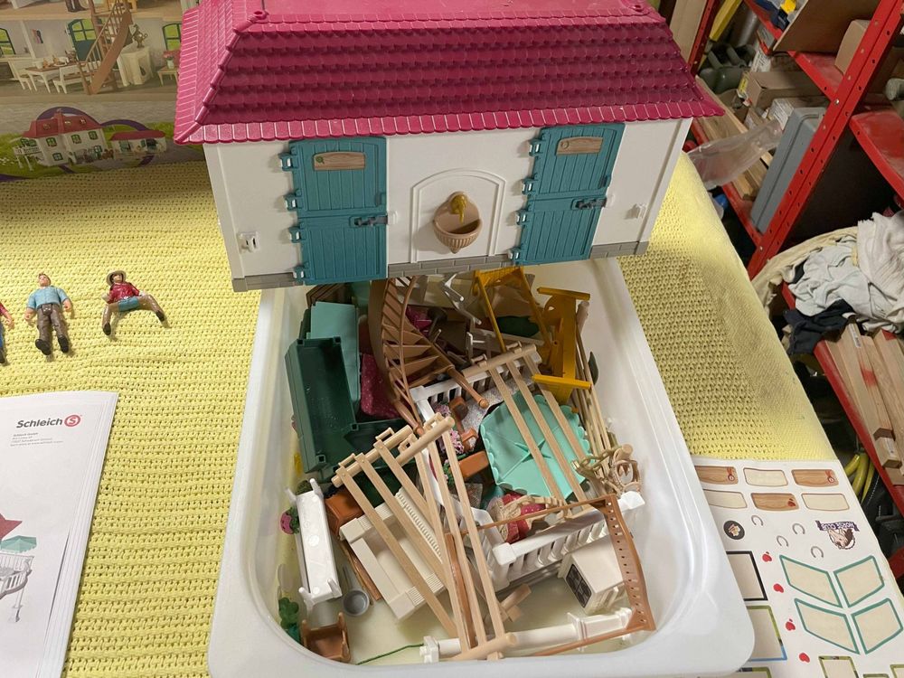 Schleich Haus mit Stall Kaufen auf Ricardo