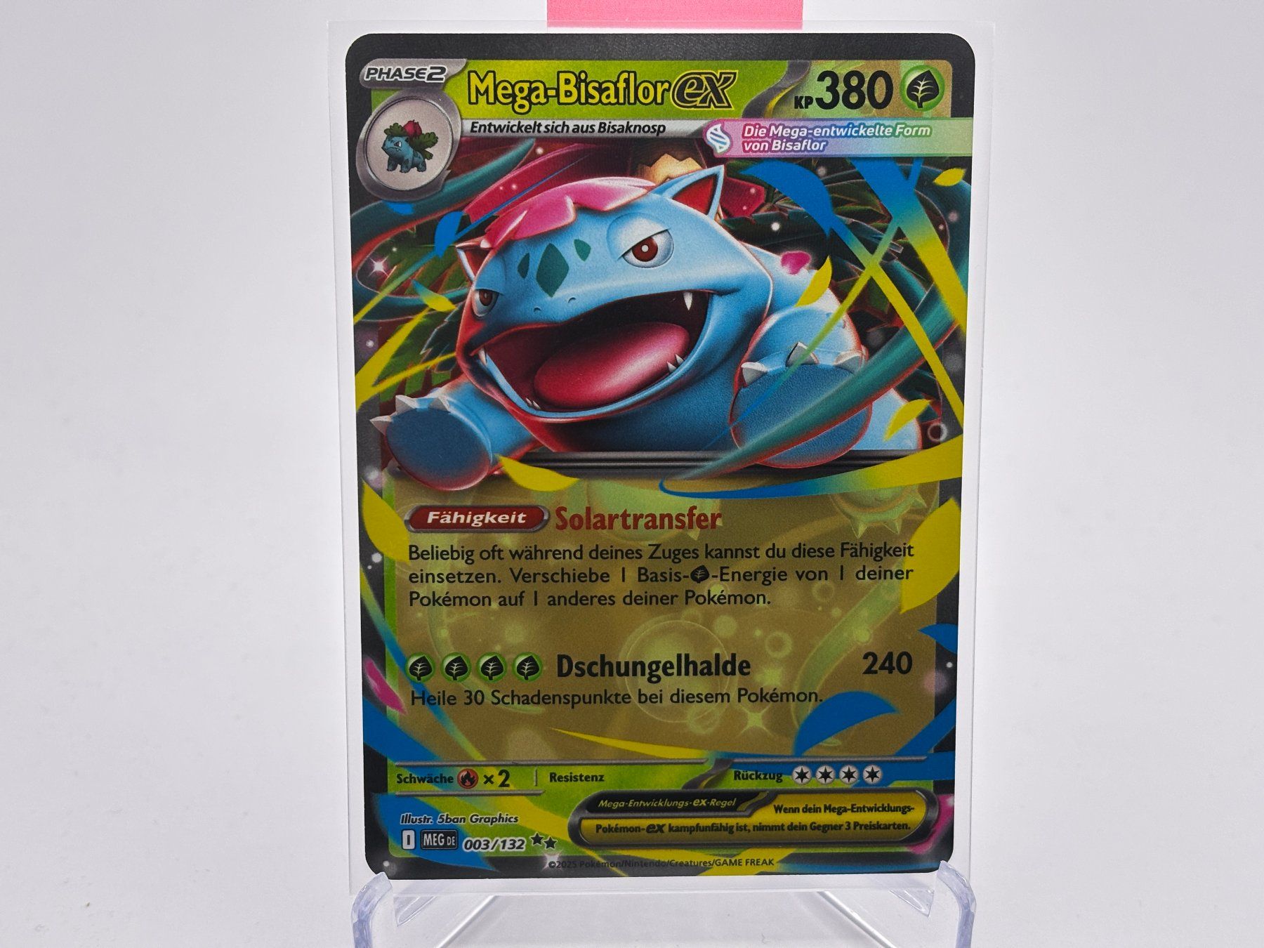 Pokémon Carte collezionabili: Mega-Entwicklung - Mega Bisaflor ex  (MEG 3) - DE – Nuovo (secondo la descrizione) da Allschwil venduto da Bullach
