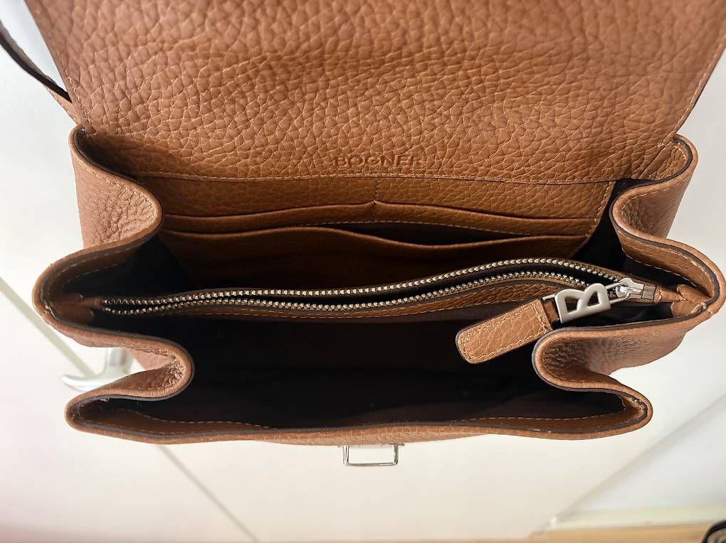 Borse da donna: BOGNER Leder Umhängetasche Cognac – Usato da Wittenbach venduto da Lenitalasirena 2