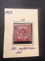 Altdeutschland Baden 1868  Mi 24 gest. (2455)