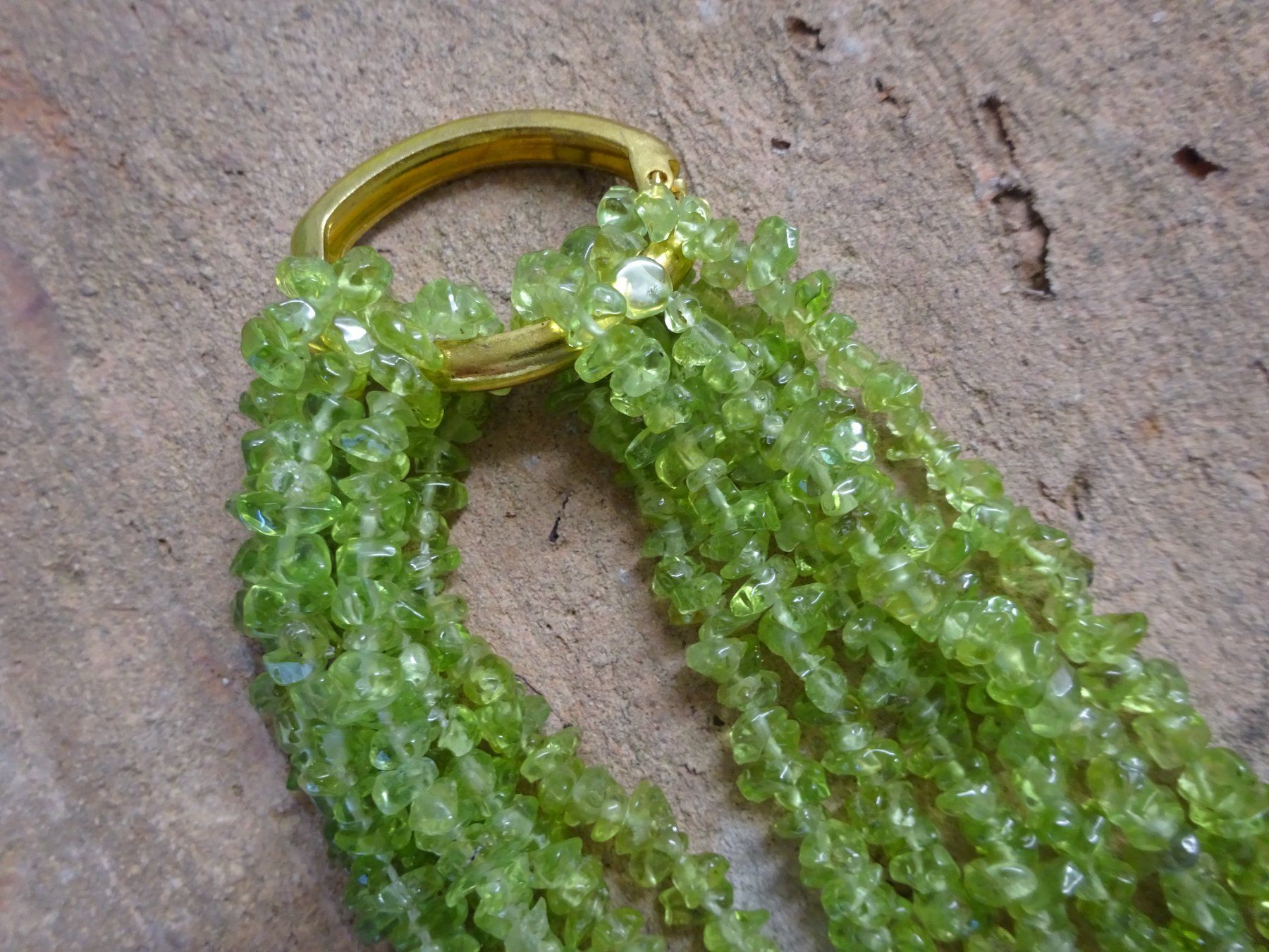 Catenine: Peridot Halskette – Usato da Oetwil am See venduto da Golfsud 1