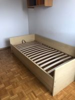 Einzelbett Holz hell mit Lattenrost gebraucht guter Zustand