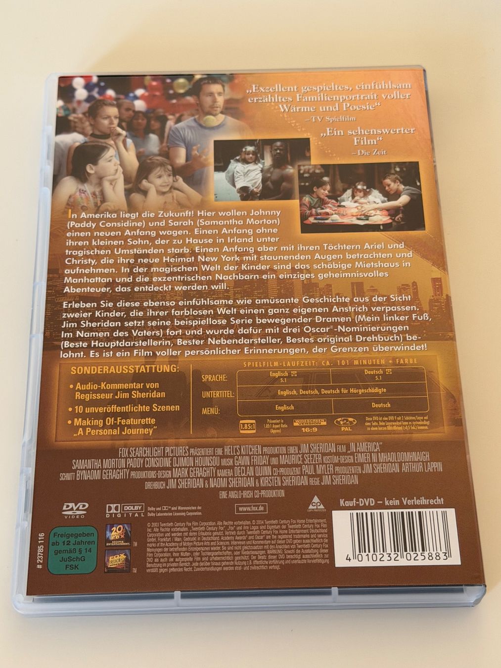 Tutti i DVDs: DVD IN AMERICA – Usato da Altstätten SG venduto da sheamus 1