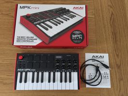 AKAI MPK mini MIDI Controller mit OVP