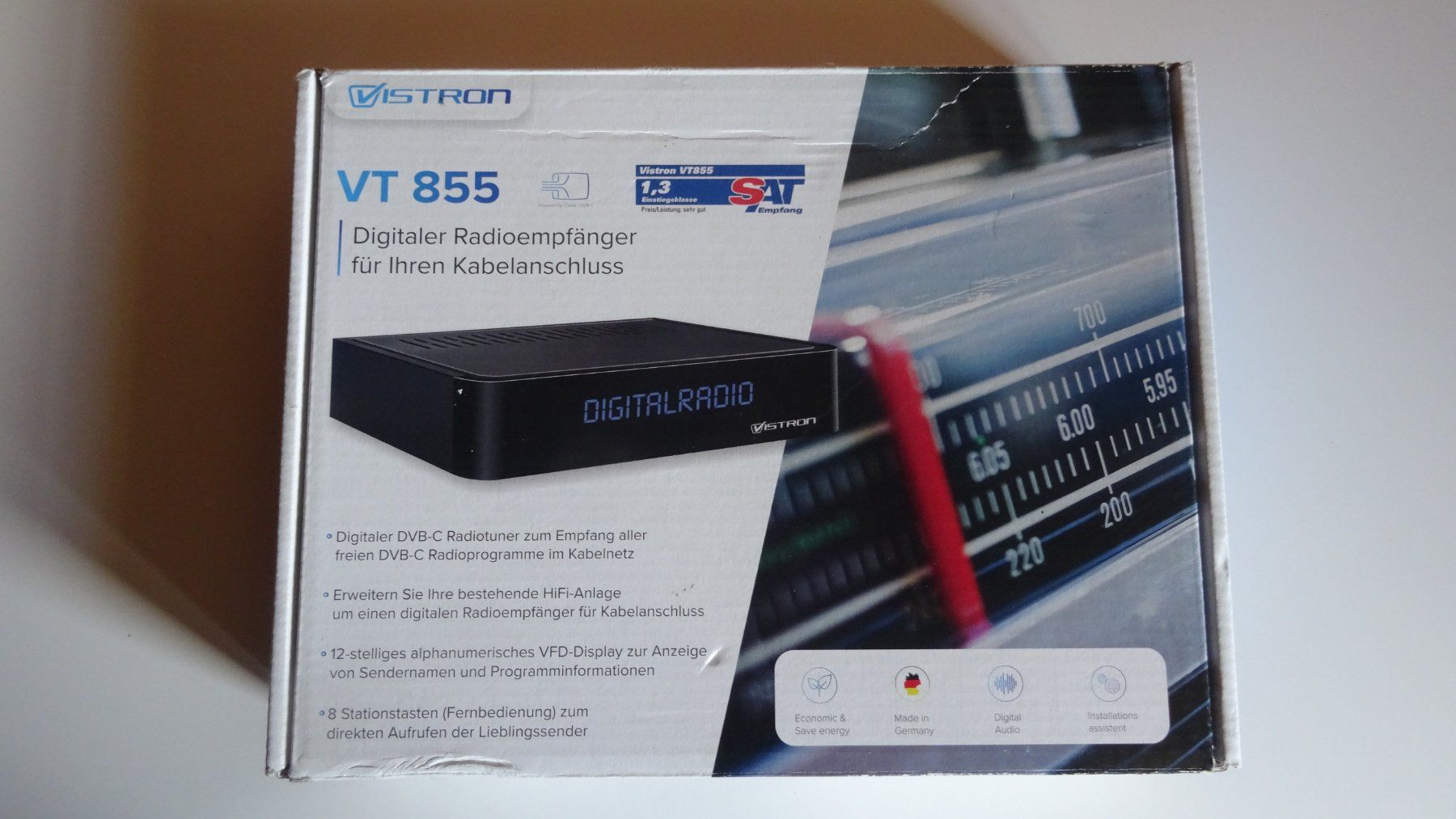 Radios: Tuner  Vistron VT 855 – Neu (gemäss Beschreibung) aus Siebnen von Gimmisun
