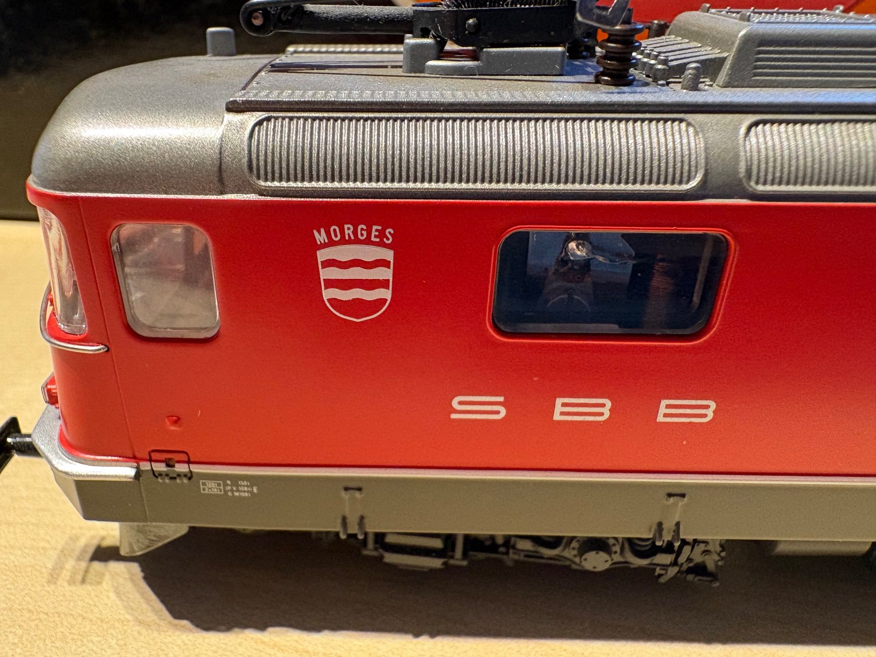 Hag Modellini di ferrovie: Hag 198, Re6/6 Morges 11602 – Nuovo e nell'imballaggio originale da Corcelles Payerne venduto da Pierre66 1