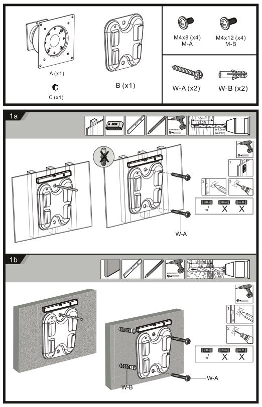 Staffa per monitor: Monitor Wandhalterung Digitus – Usato da flums venduto da mgpc28 5