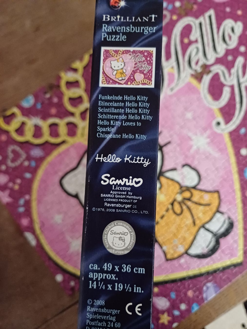 Ravensburger Puzzle: Puzzle HELLO KITTY 500 Teile (5 Teile fehlen) – Usato da Siegershausen venduto da Bubsi83 5