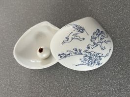 Toriju Giga Muschel-Räucherschale (Kaiawase)