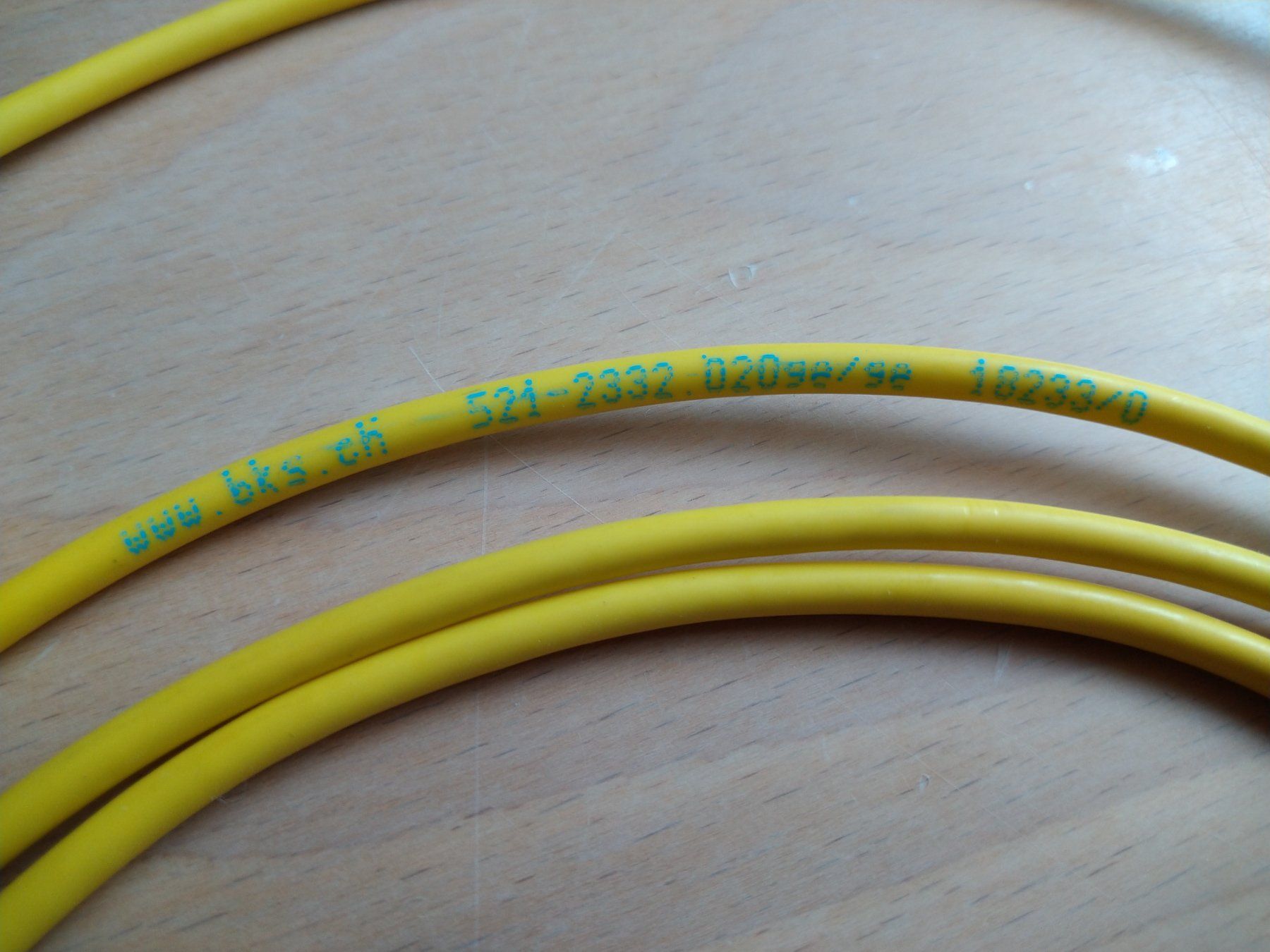 BKS Câbles: BKS Homenet Ethernet Patchkabel 2 m lang, gelb – D'occasion à Winznau par Cassjopaya 2