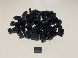LEGO - 100 - SCHWARZE - STEINE - 2X1