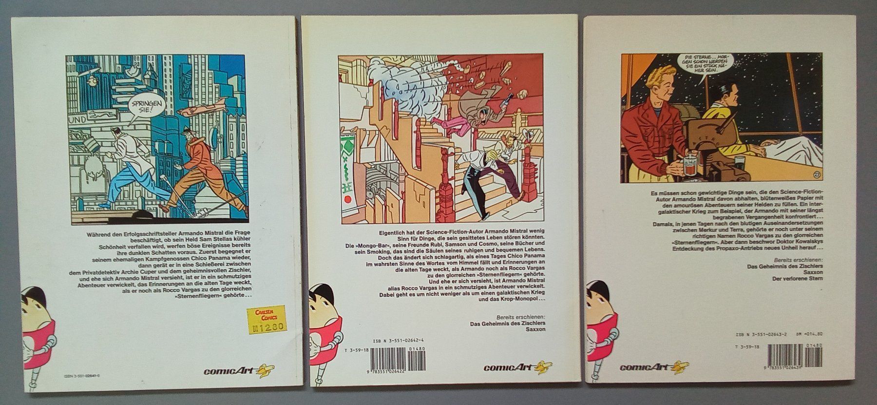 Fumetti: Rocco Vargas Band 1-3, ComicArt – Usato da Winterthur venduto da andreas.leu 1