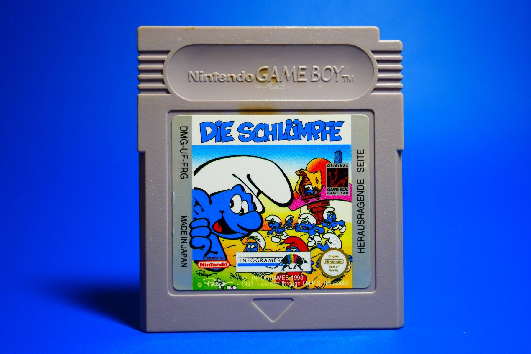 Nintendo Giochi: Die Schlümpfe - Nintendo Game Boy – Usato da Vuarrens venduto da Espace-Retro
