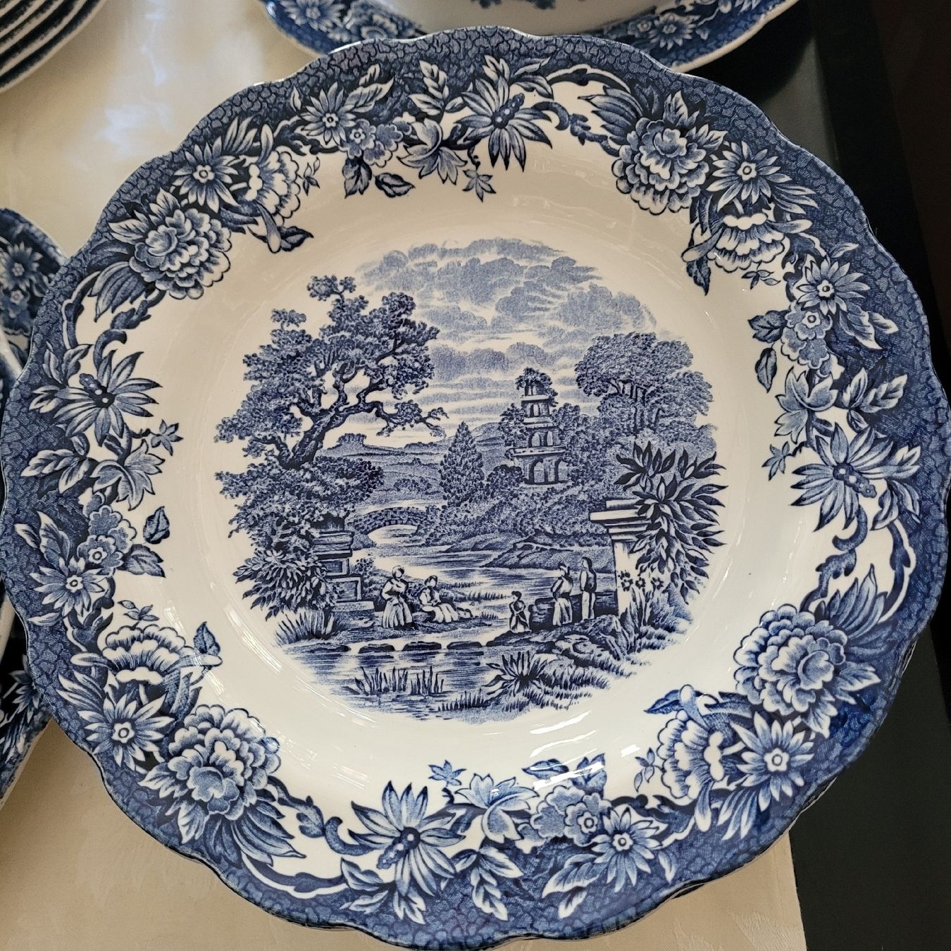 Ridgway Set di piatti: Ridgway England Woburn Geschirr Set  – Usato da zweisimmen venduto da Alusru22 1