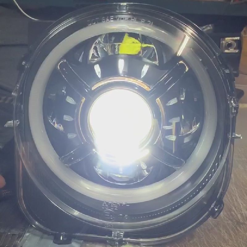 Fari: Led Jeep Scheinwerfer – Nuovo (secondo la descrizione) da Embrach venduto da squarely 1