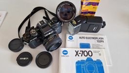 Minolta X-700 & Konvolut