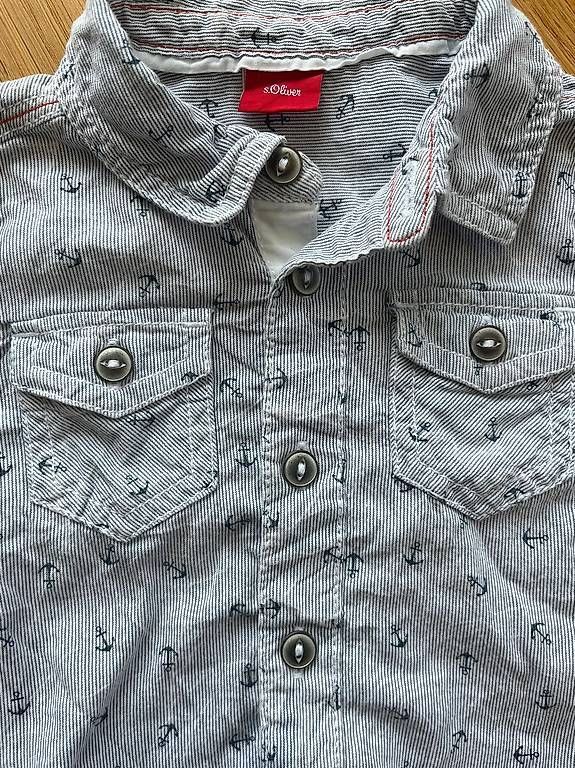 Camicie, T-shirt & Polo: Hemd von S.Oliver, Grösse 74 – Usato da Zollikofen venduto da waba02 1