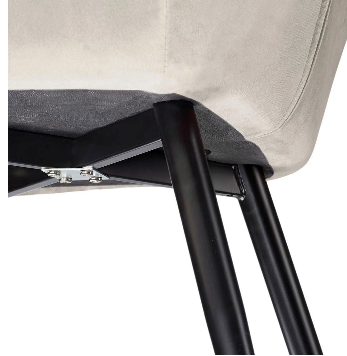 Chaises: 2er Set Stuhl Marilyn Samtoptik creme – Neuf (Voir description) à Steinhausen par Retourenprofis 8