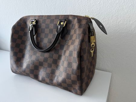 Louis Vuitton Speedy 30 Damier Ebene Canvas