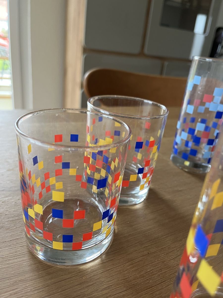 Bicchieri: 6 x LEONARDO Trink Glas – Usato da Wolfwil venduto da NewGirl 1
