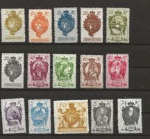 Kat. 25 - 39 ** postfrisch LBK Fr. 46.00