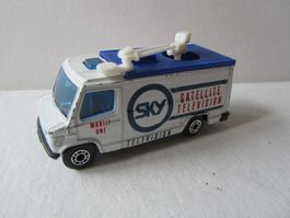 TV News Truck Sky (Mercedes), Matchbox China