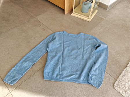 Pull bleu clair Pull&Bear taille M Automne