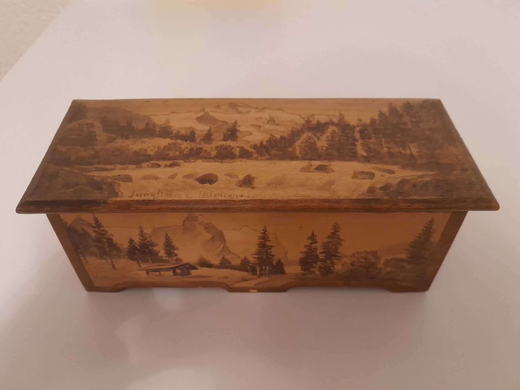 Cassapanche: Holzschatulle Schmuckschatulle – Usato da Menziken venduto da sim_db86