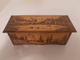 Holzschatulle Schmuckschatulle