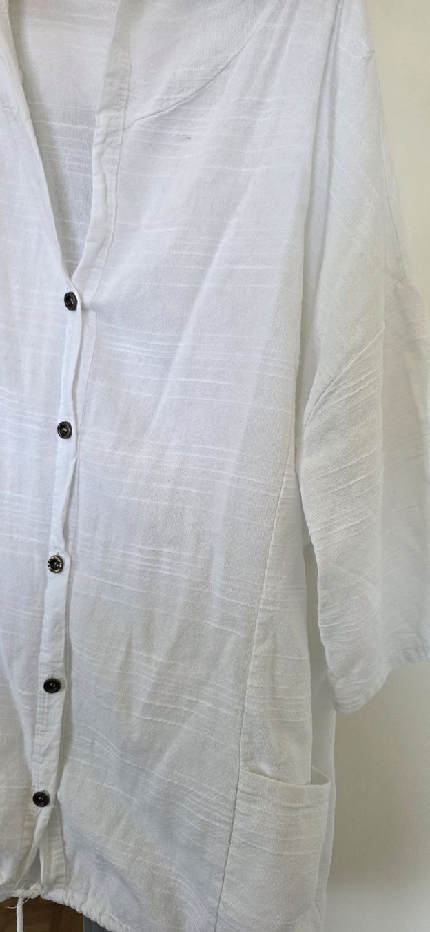 Giacche: Gilet /veste été blanche – Usato da Yverdon-les-Bains venduto da van_dq65 8