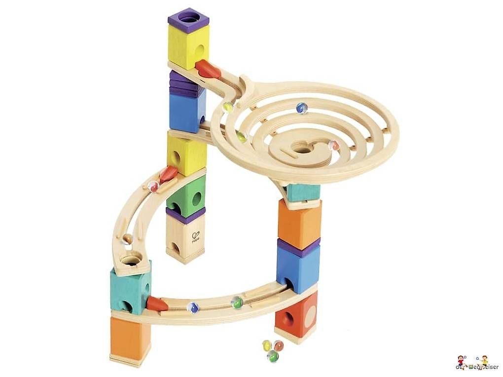 Hape Giocattoli: Hape Kugelbahn The Roundabout 91-teilig – Nuovo e nell'imballaggio originale da Birsfelden venduto da der-Wegweiser 1