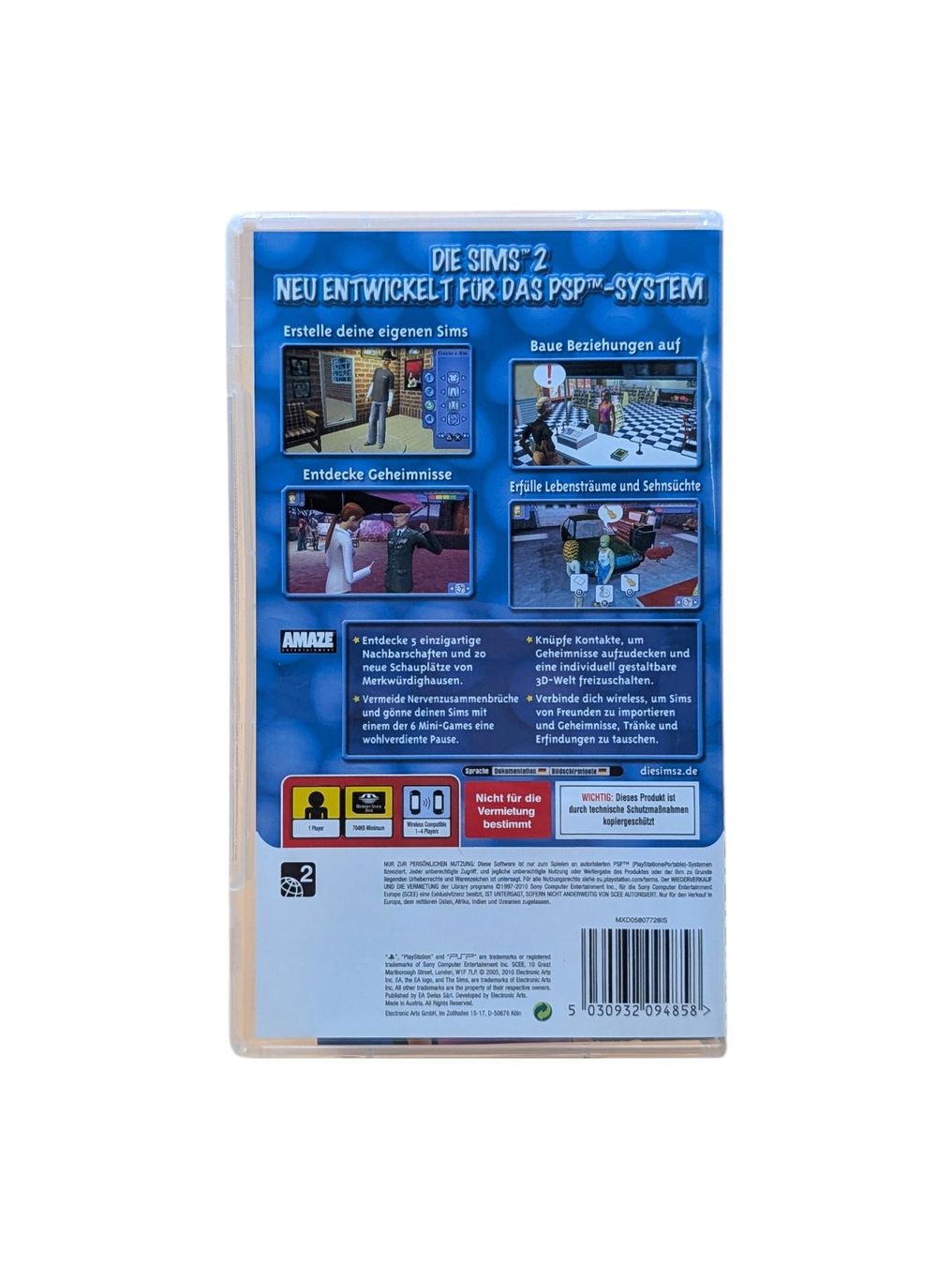 Sony Giochi: Die Sims 2 PSP – Usato da Domat/Ems venduto da IsseldorsShop 1