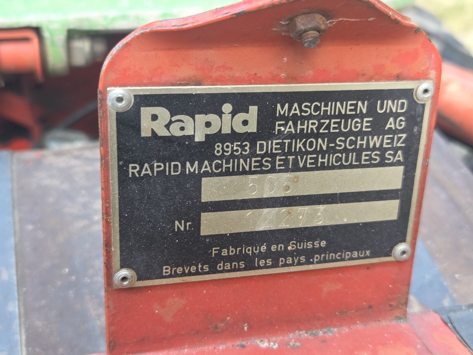 Rapid Alle Maschinen: Rapid 505 – Gebraucht aus Ebnet von Volvo.Power 4