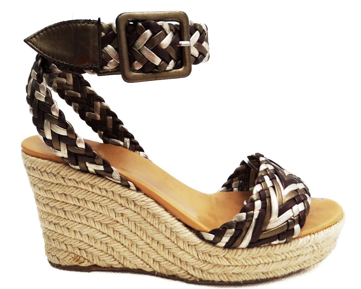 Scarpe da donna: HERMES Wedges aus Leder Gr. 36 – Usato da Zürich venduto da Orionos