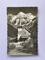Kandersteg - kath. Kirche und Blümlisalp
